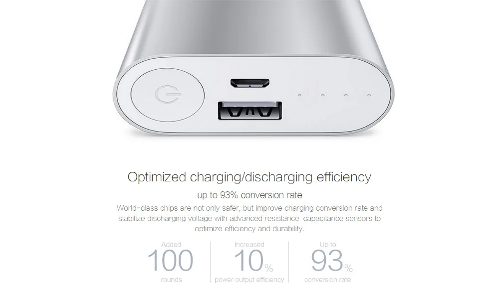 Gold Color Original Xiaomi Power Bank 10000mah Mi 10000 Usb