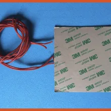 120x80 мм 40 Вт 220 В силиконовый нагревательный коврик нагревательный элемент нагревательная пластина электрическая грелка для камеры наблюдения Анти-туман