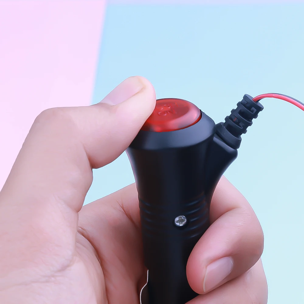 Kebidu Hot Charger розетка для автомобильного прикуривателя Plug Connector 1 метр Кабель 12 В 24