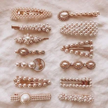 Girlgo INS Boho Кристалл сладкий заколки аксессуары для волос для женщин Стекло невесты подарки шпильки ручной работы имитация ювелирных изделий корейский