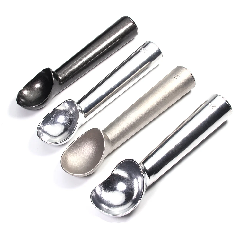 

Ice Cream Scoop With Aluminum Design Easy Release, Nonstick Anti-Freeze, 1.5 & 2 Ounces