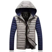 4XL-8XL Large Size Winter Jacket Men Warm Softshell Male Jacket Parkas Hoodie Windbreaker Snow Cold Jacket HLX11
