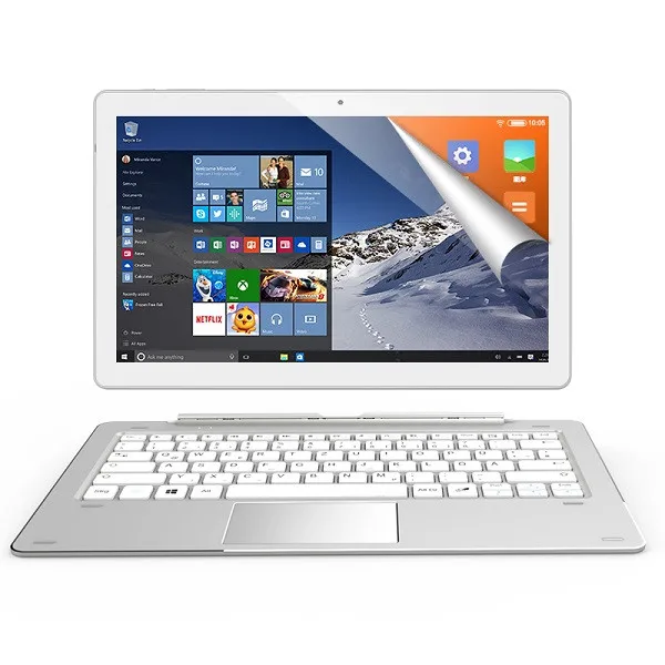 Оригинальная коробка Alldocube iWork10 Pro 4 ГБ ОЗУ 64 Гб ПЗУ Intel Atom X5 Z8350 четырехъядерный 10,1 дюймов Двойная ОС планшет Windows10+ Android5.1 - Комплект: Tablet and Keyboard