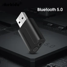 Kebidu беспроводной Bluetooth 5,0 аудио приемник передатчик стерео музыка 3,5 мм AUX разъем аудио рецептор USB мини Bluetooth адаптер