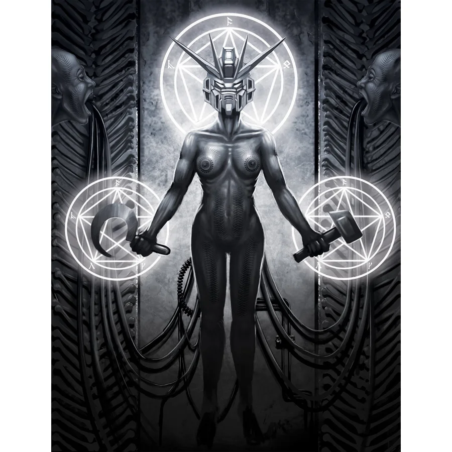 

J0832- Art Hr Giger Alien Dark Evil Abstractive Li II Pop 14x21 24x36 Inches Silk Art Poster Top Fabric Print Home Wall Decor