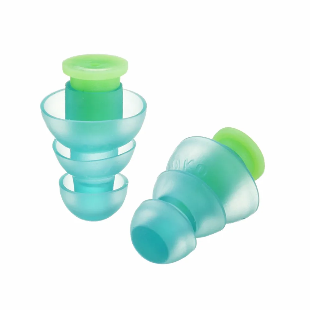 1 Pair Silicone Ear Plugs For Sleeping Earplugs Anti noise Motorcycle