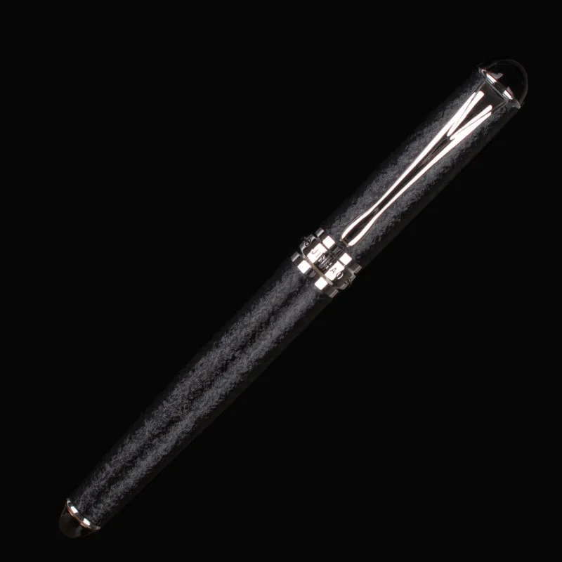 JINHAO X750 EXECUTIVE ROUGH SURFACE BLACK AND SILVER 0.7MM MEDIUM NIB FOUNTAIN PEN tumbeelluwa 1 lb bulk natural black rutilated quartz rough stones for tumbling cabbing polishing wire wrapping chakra balancing