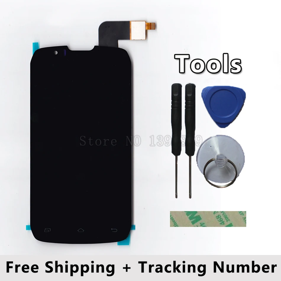 

5243J FPC-2 REV:3 FPC-S93506-2 V01 For innos D9 D9C DNS- S4502 LCD Display + Touch Screen digitizer + Tool