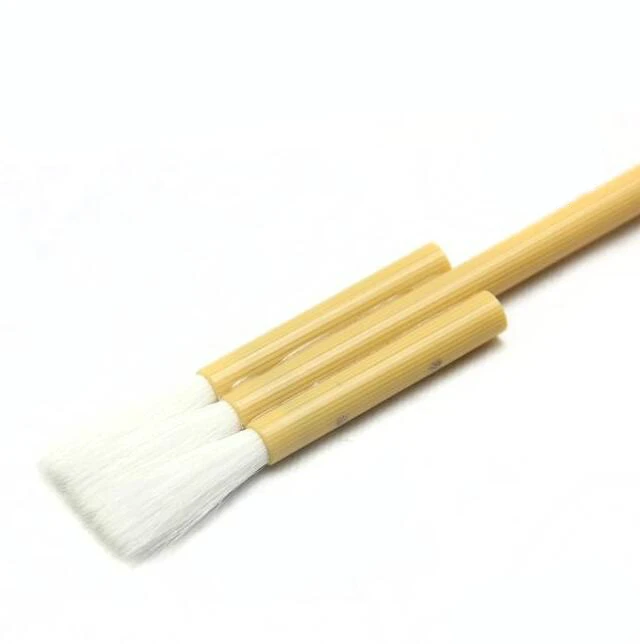 Акварельная картина шерстяные Волосы Кисти для масла кисть для рисования рекламным фоном Очищающая щетка ручка 3/5/7/9 совместных кисточки - Цвет: 3 joint brush