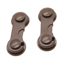 Пластиковый замок для шкафа Детская безопасность защита для детей блокировка для холодильников детский ящик безопасности защелки J75