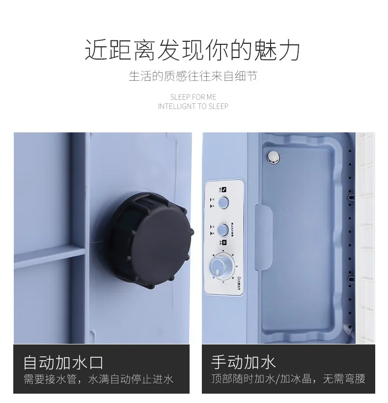 Cheap Practical Air conditioning fan with wheel single cold industrial household air conditioner  movable refrigeration S-X-1123A 15