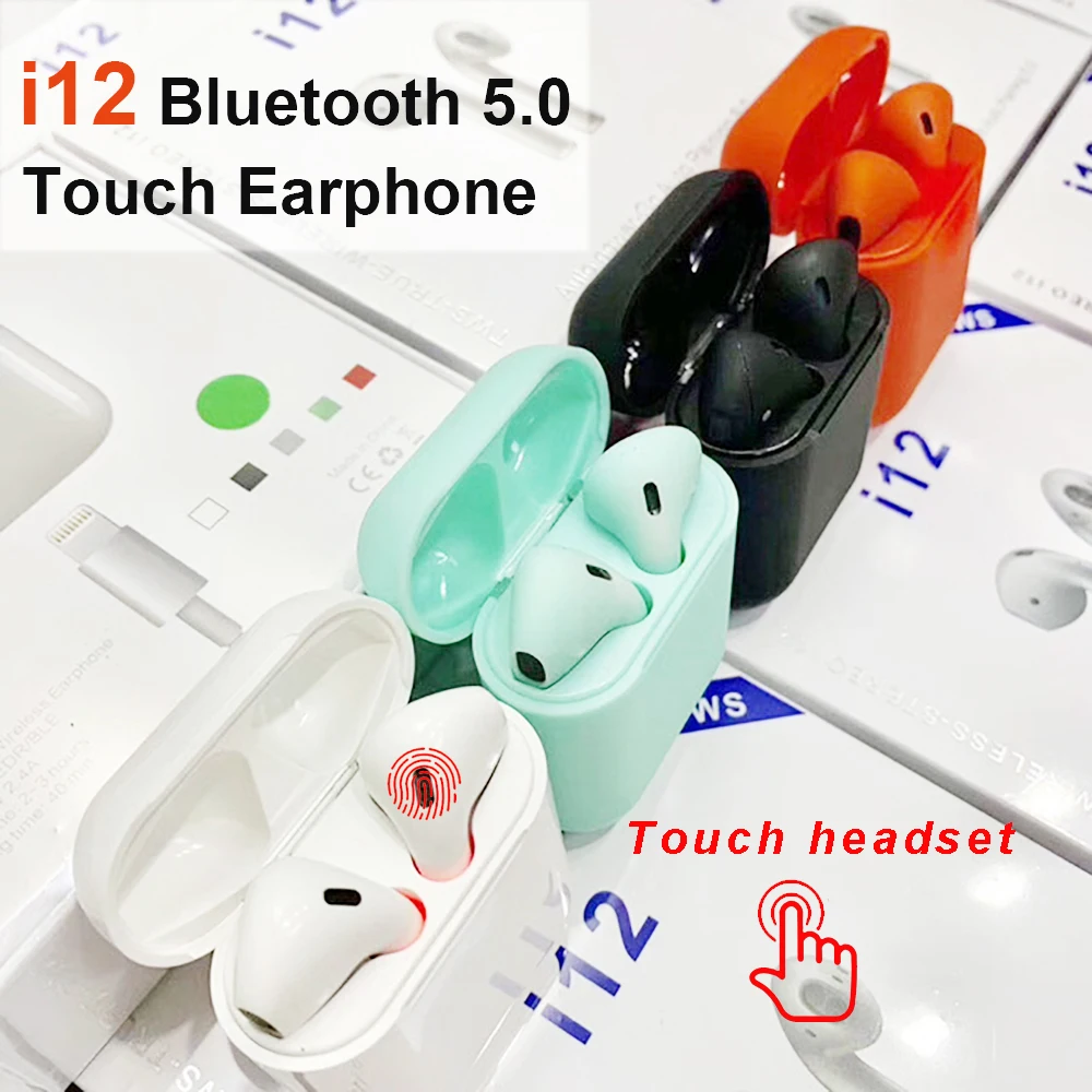 i12 TWS original Bluetooth 5,0 наушники AirPods - цена