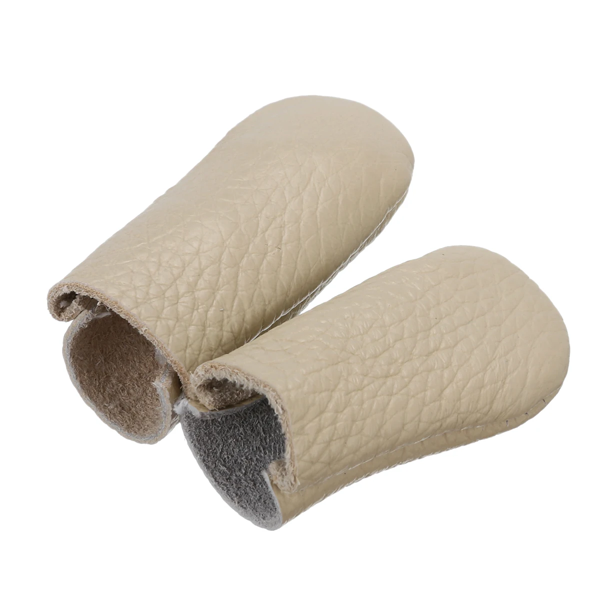 

1 Pair Leather Felting Finger Protectors Protector Tool Accessory Embroidery Hand Craft For Carving Sewing Needle Felting Mayitr