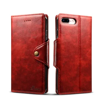 

For iPhone 8 Plus Case Luxury PU Leather Case for iPhone 8 Plus Stand Protective Flip Cover Coque