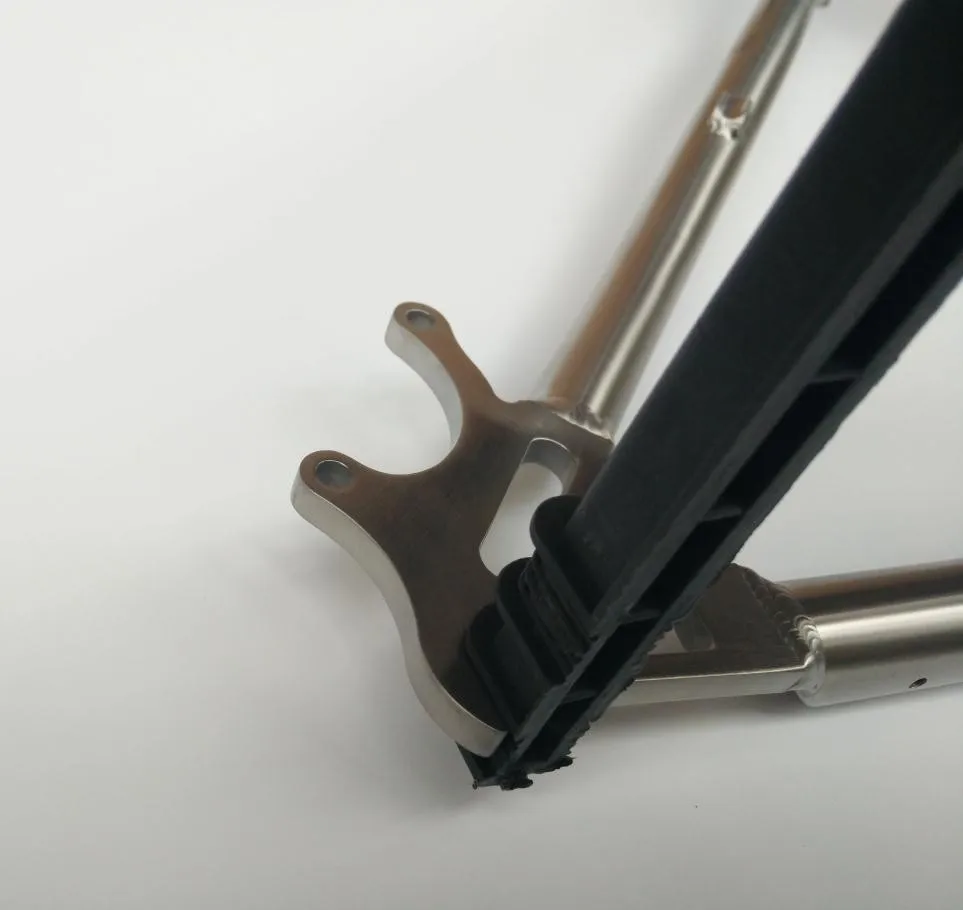Perfect Hot selling  Disc brakes  Titanium  frame  Kalosse  27.5*17 inch  frame  Titanium   MTB frame  Mountain bike 27.5er 15