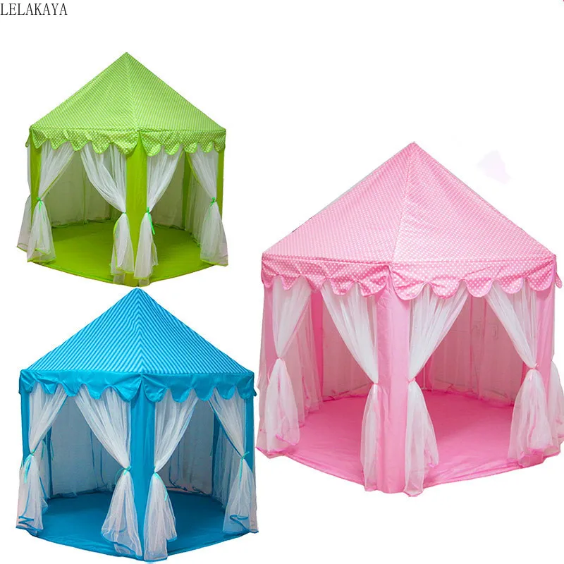 

Portable Children's Toy Tents Castle Play Game House Folding Baby Fashion Beach Outdoor Fun Wild Donkey Play Tent Mosquito Net