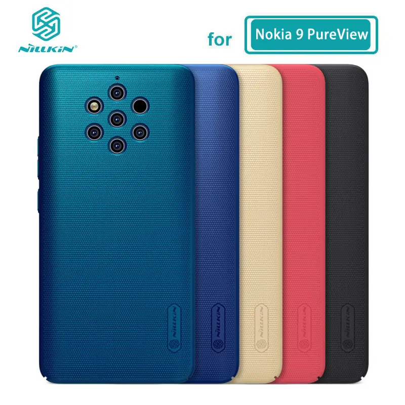 

Case for Nokia 9 PureView 2019 Nillkin Frosted Shield PC Hard Back Casing Nokia9 Pure View Cover sFor Nokia 9 PureView Case