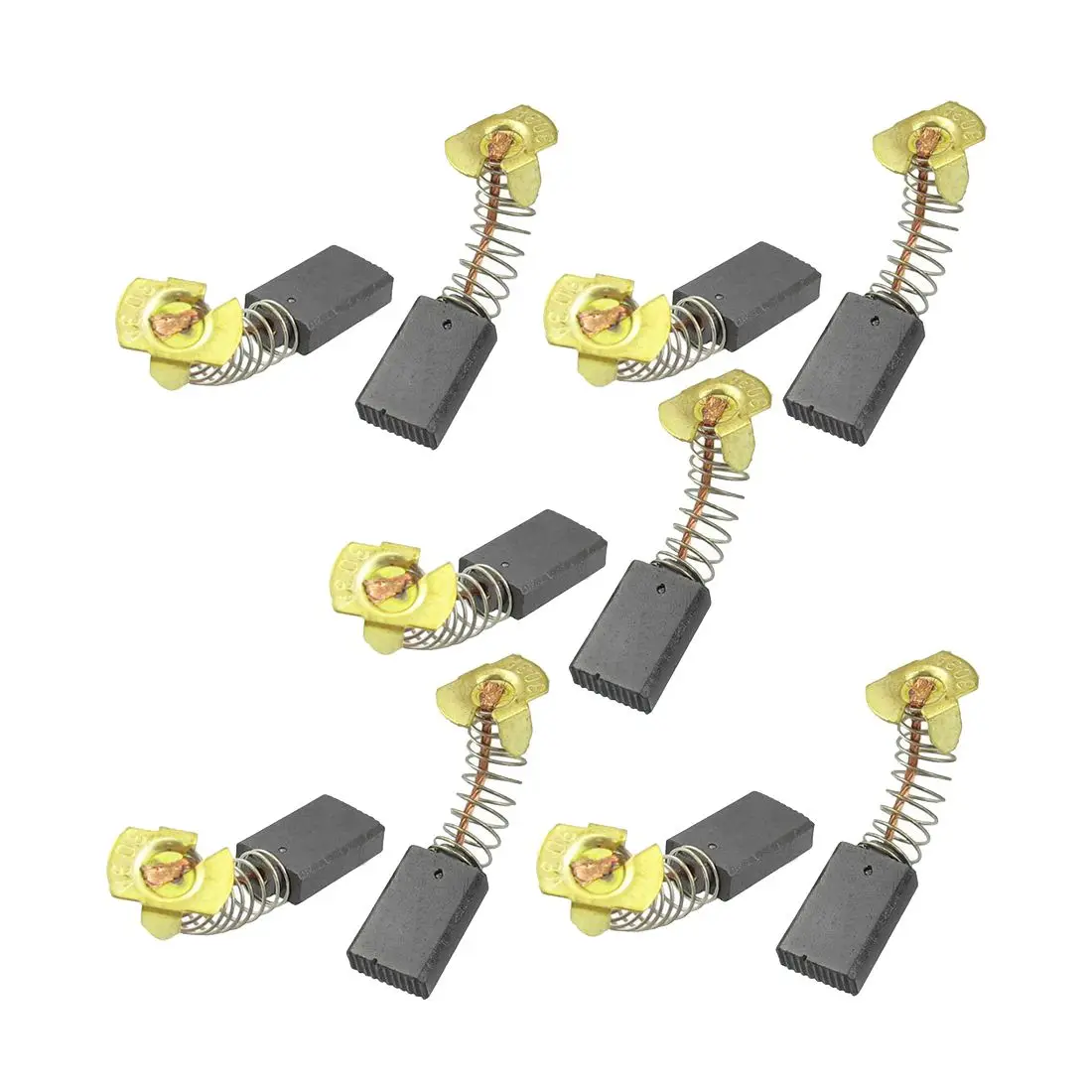 10 Pcs Power Tool 17 x 11 x 5mm Carbon Brush CB303 Auto Power off