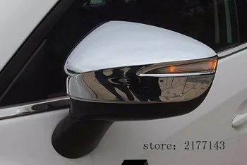 

For 2014 -2016 mazda CX-5 CX5 CX 5 ABS Chrome Door Side Wing Mirror Cover Rearview Mirror Protector Cover Car styling Accessory
