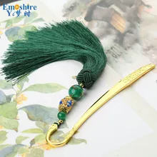 Металл закладки на заказ Ретро закладки в виде кистей подарки на день рождения творческий Китайский стиль металл закладки M021