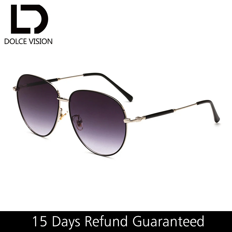 

DOLCE VISION Gradient Gray Sunglasses Female Luxury Brand Retro Shades Oculos Ladeis Vintage Fashion Sun Glasses for Women 2018