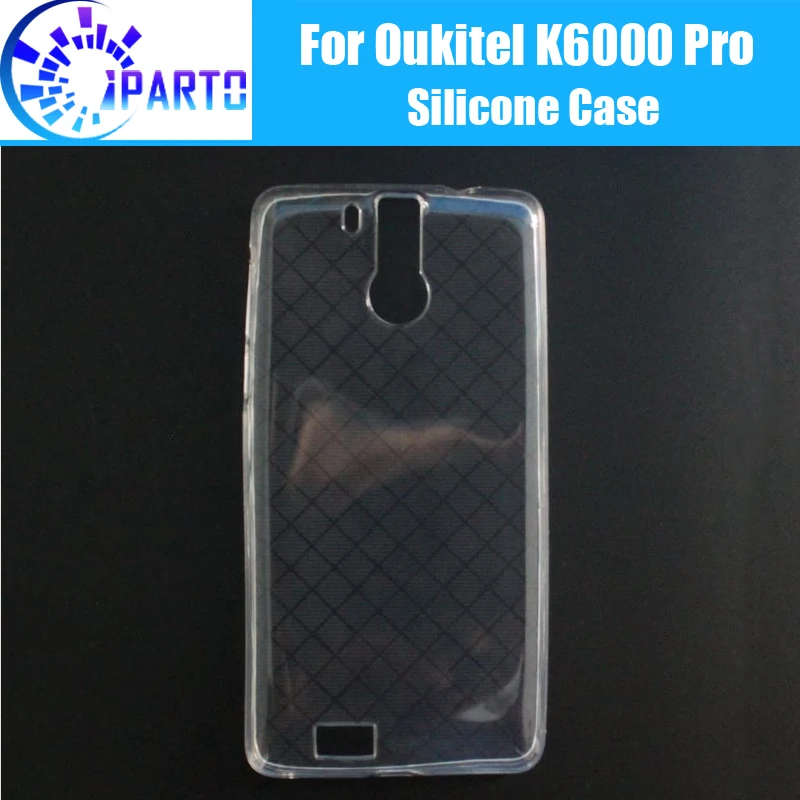 

Oukitel K6000 Pro Cover 100% Official Original Anti-Knock Shockproof Protector Soft TPU Silicone Case Back Cover for K6000 Pro