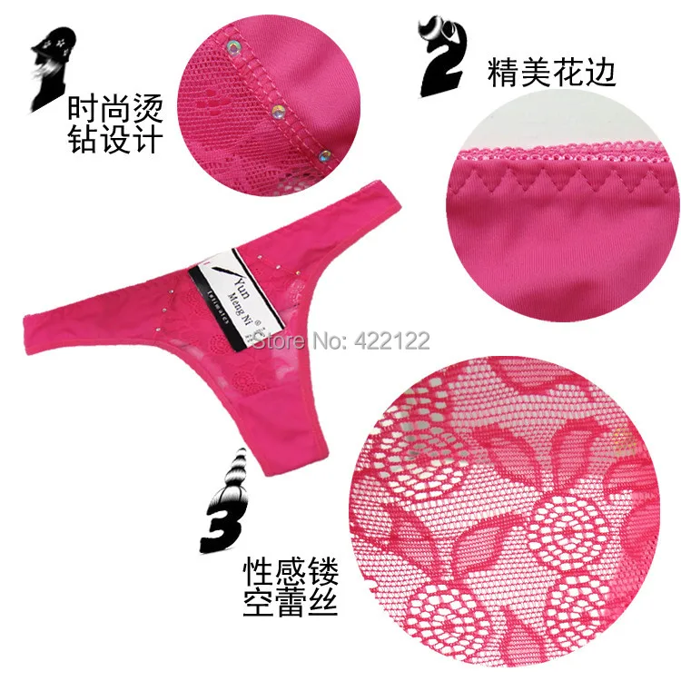 women cotton lace many color size sexy underwear/ladies panties lingerie bikini underwear pants