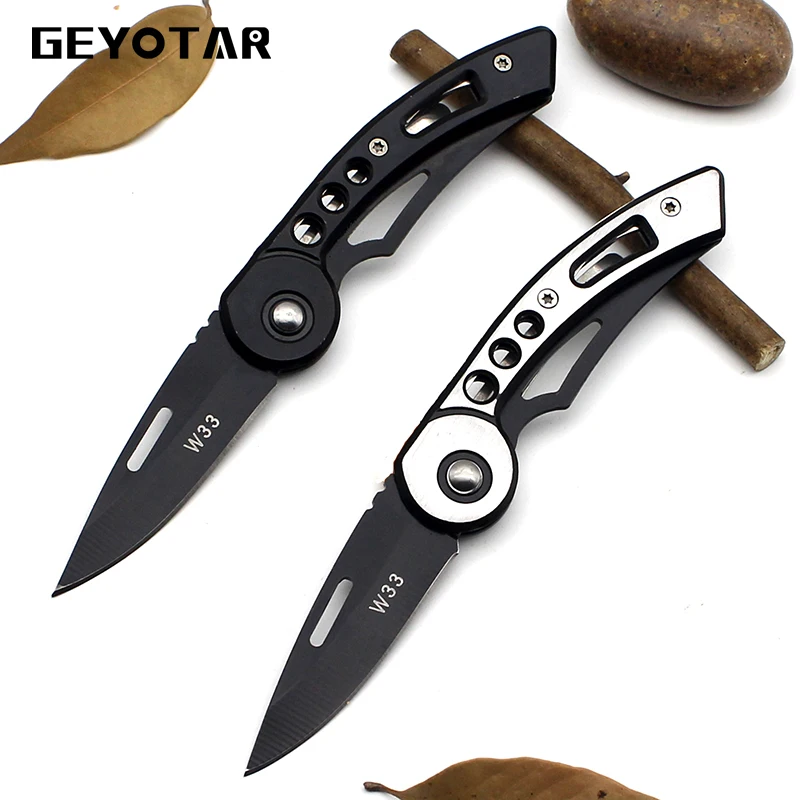 

Mini Camping Stainless Handle Survival Knife Multifunction Outdoor Tactical Rescue Tools Folding Hunting 2017 Real Limited