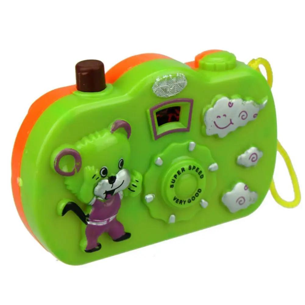 Мультяшная камера 8 моделей может быть преобразована в детский дом Моделирование свинья камера игрушка цветной узор Случайная