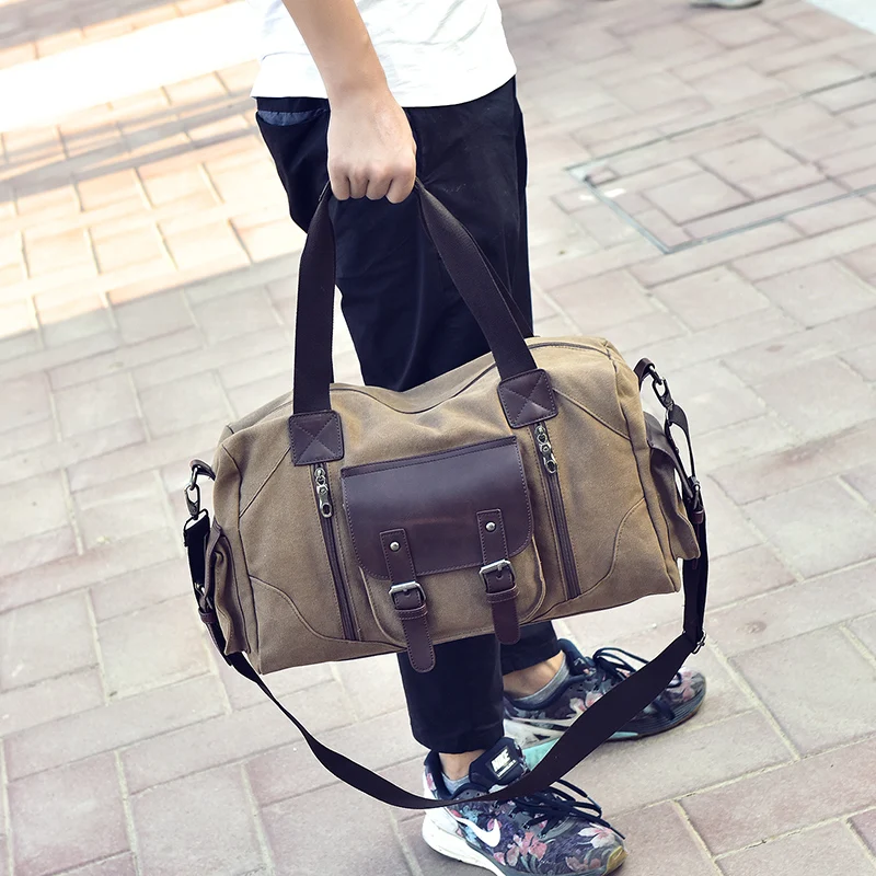 New fashion Korean style big capacity men's messenger bag shoulder bag