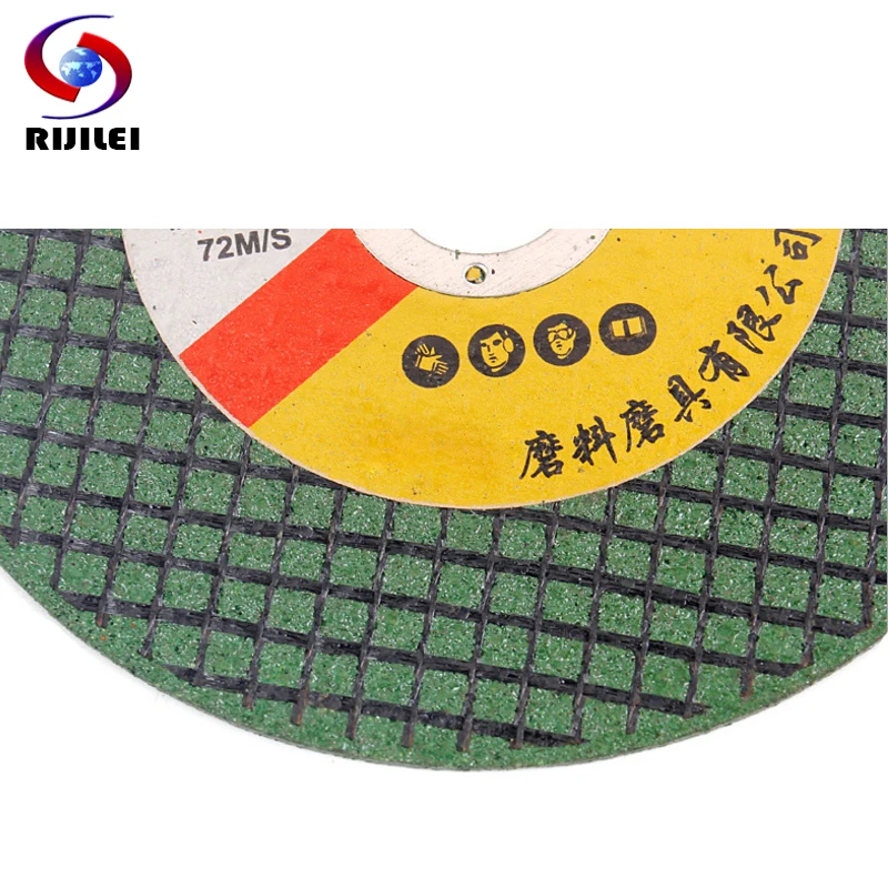 RIJILEI 5PCS/Lot Double net stainless steel cutting discs metal grinding wheel metal accessories tool angle grinder disc CX01 RIJILEI 5PCS/Lot Double net stainless steel cutting discs metal grinding wheel metal accessories tool angle grinder disc CX01