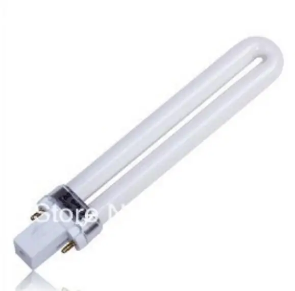 

1 PC 9W UV GEL NAIL CURING LAMP DRYER LIGHT BULB KIT TIP