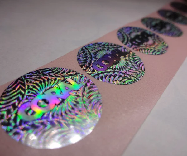 

security custom hologram sticker label ,void if removed
