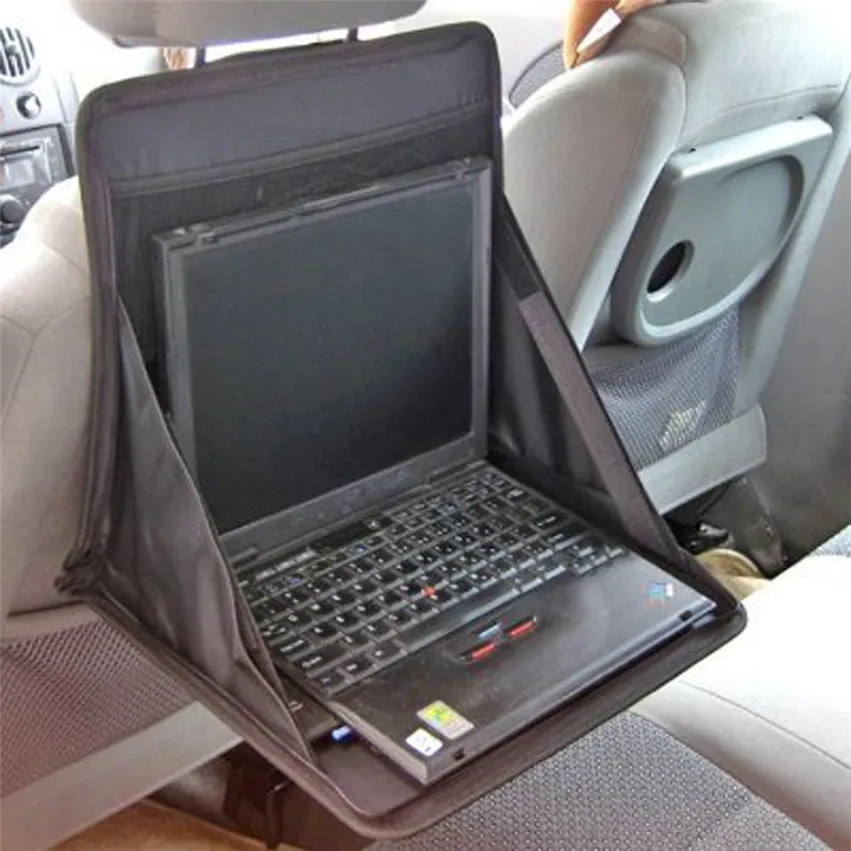 Vehicle Car styling Seat Laptop Tray Table Food Holder Bag Car