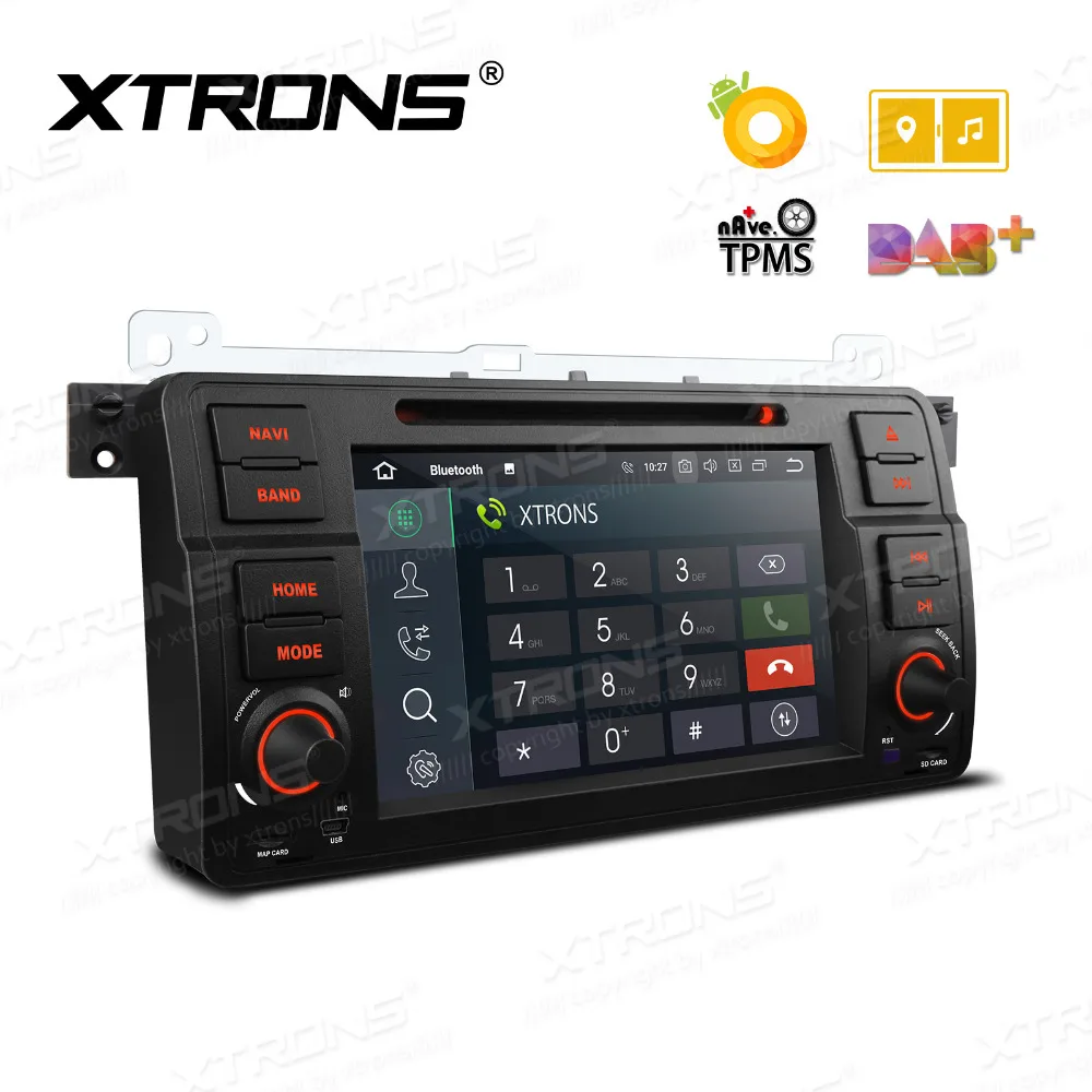 Flash Deal XTRONS 7" Android 8.0 Octa Core Radio Car DVD Player GPS for BMW E46/ Rover 75 /MG ZT/ E46 M3 2000 2001 2003 2003 2004 2005 2006 1