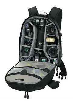 

Mini Trekker AW Photo DSLR Camera Tripod Bag Digital SLR travel Backpack with All Weather Cover for Nikon Canon Gopro Sony