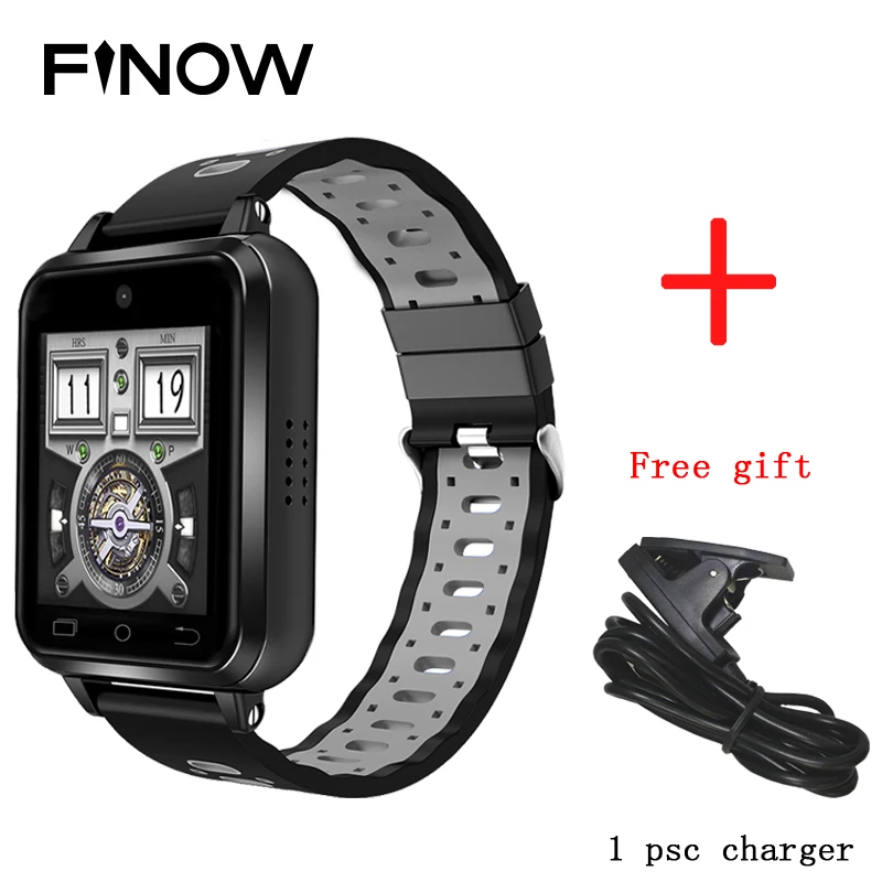 2019 Новый Finow Q1 Pro reloj inteligente 4G smart watch Android 6 0 MTK6737 1 ГБ/8 ГБ Смарт-часы телефон