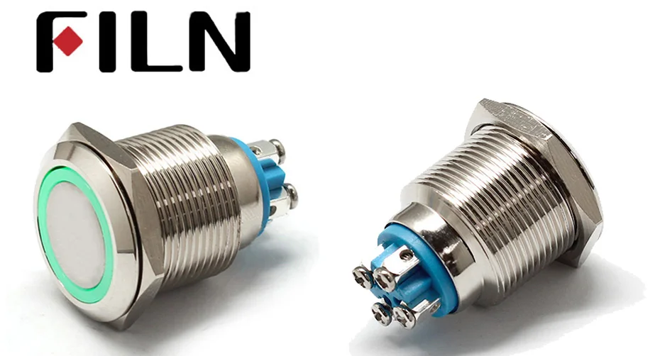 Latching push button switch