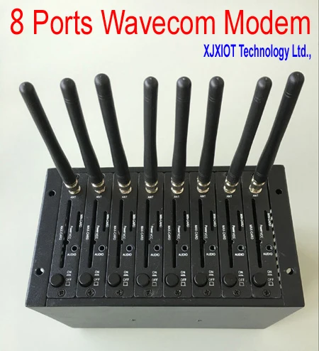 GSM модемный пул USB 8 Порты Q2303A модуль для Wavecom команды AT 900/1800 мГц Поддержка imei меняется
