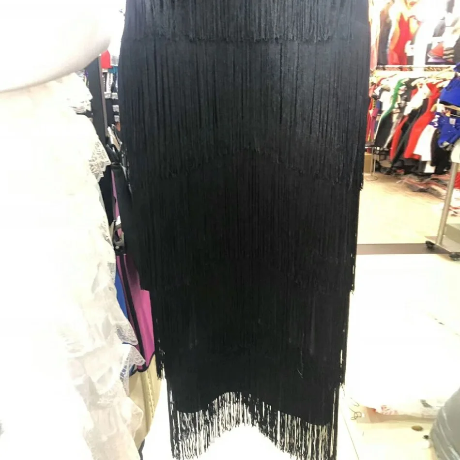 Новое Черное женское платье без рукавов с v-образным вырезом и плетением в стиле пэчворк знаменитости Бандажное платье Элегантное кисточкой Платье для вечеринки
