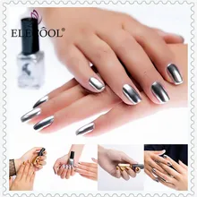 Nail Polish Mirror Effect Shiny Metallic Lacquer 6ml Nagellak Accessories Vernis Miroir Fashion Base Coat Glitter TSLM1