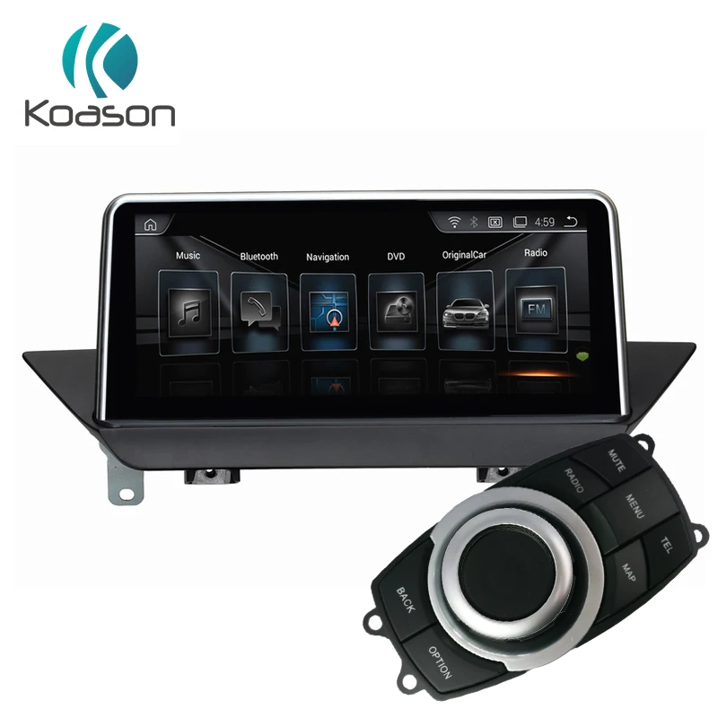 Discount Koason android 9.0 GPS Navigation for BMW X1 E84 2009-2015 Wifi,Bluetooth,radio,Audio touch screen,idrive Car Multimedia Player 1
