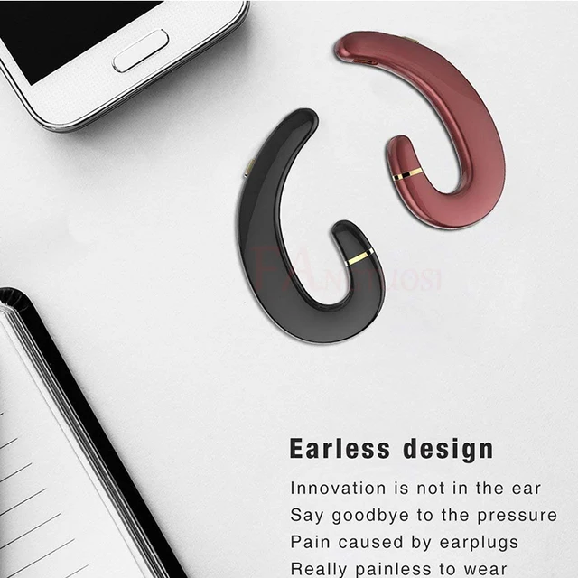 FANGTUOSI stereo headset Wireless bluetooth earphone for iPhone X 8 7 Business headsets Not in-ear Sports Sweat Proof headphone