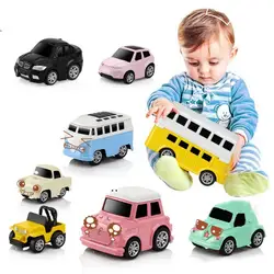 4/8 шт. детские игрушки автомобиля новые классные Стиль красочные тележка игрушка держатель сплава весело детская игрушка автомобиля детей