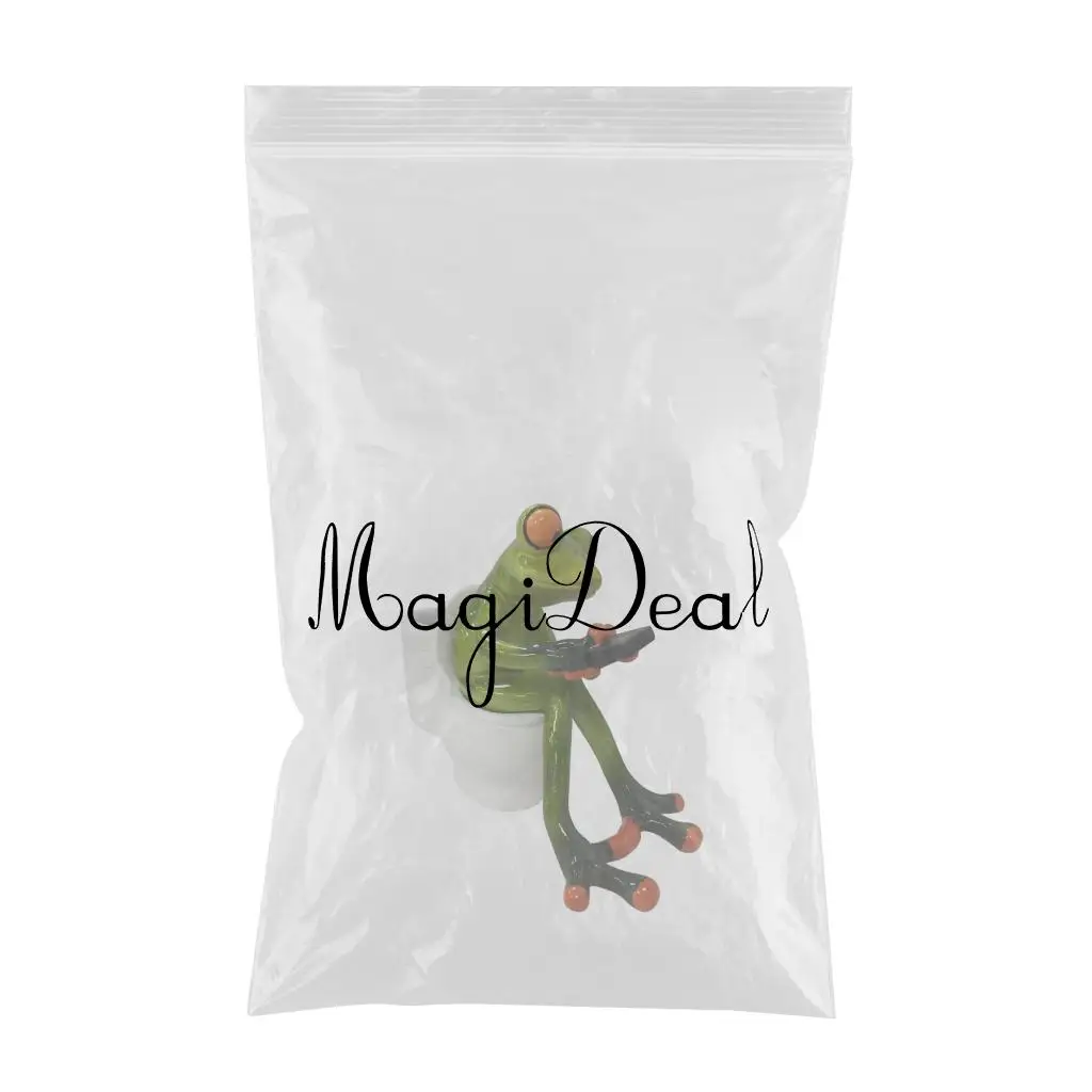 Frogs Figurine Cute Resin Home Sculpture Dolls Resin Model Odd Gifts Crafts Animal Ornaments Car Home Decoration