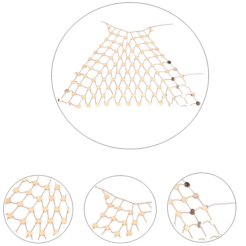 Бохо блёстки тела юбки с цепью Пляж Бикини тела цепи бюстгальтер Мода Шарм жгут тела аксессуары ювелирные изделия для женщин и девушек