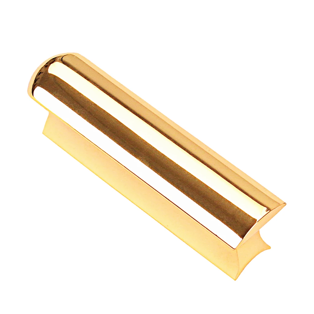 Golden Stainless Steel Lap Slide Tone Bar Stick for Guitar Pro Players Hawaii Acoustic Electric Guitar