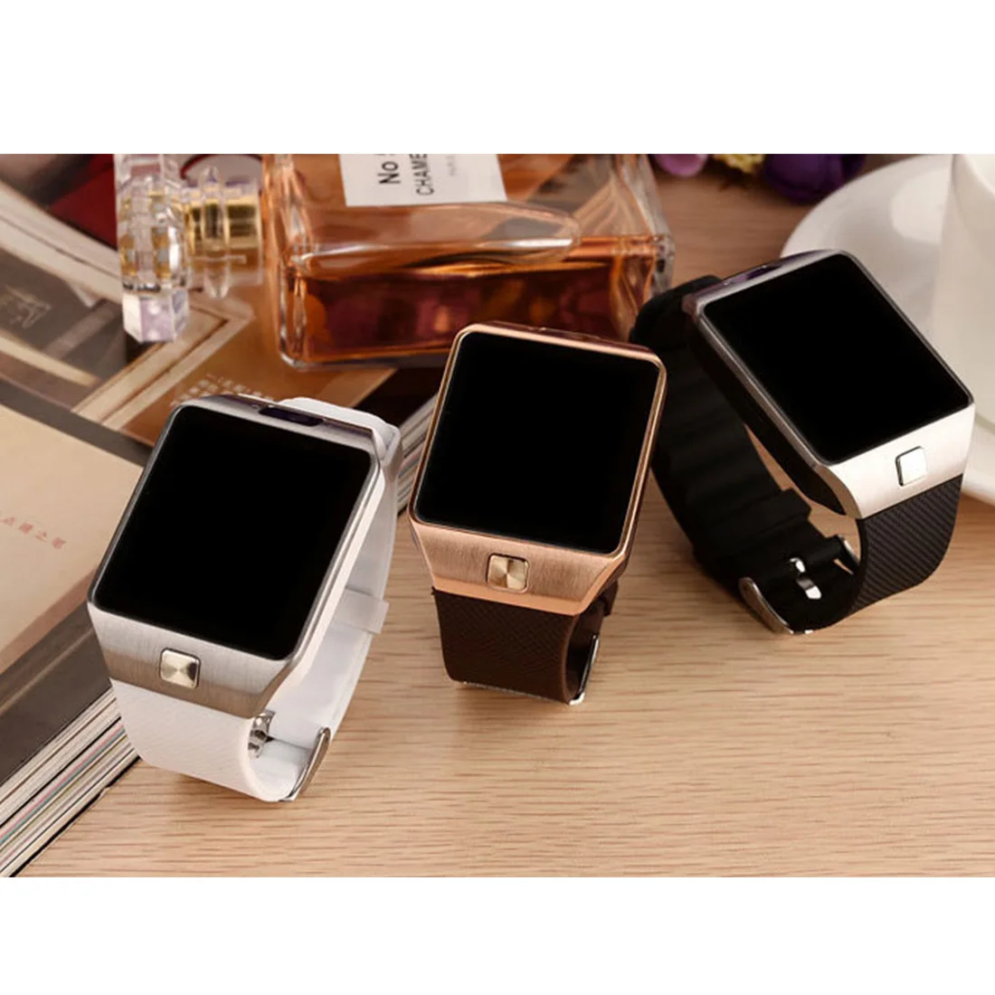

2016 New Smart Watch With Camera Bluetooth WristWatch SIM Card Smartwatch For Ios Android Phones Support Multi languages