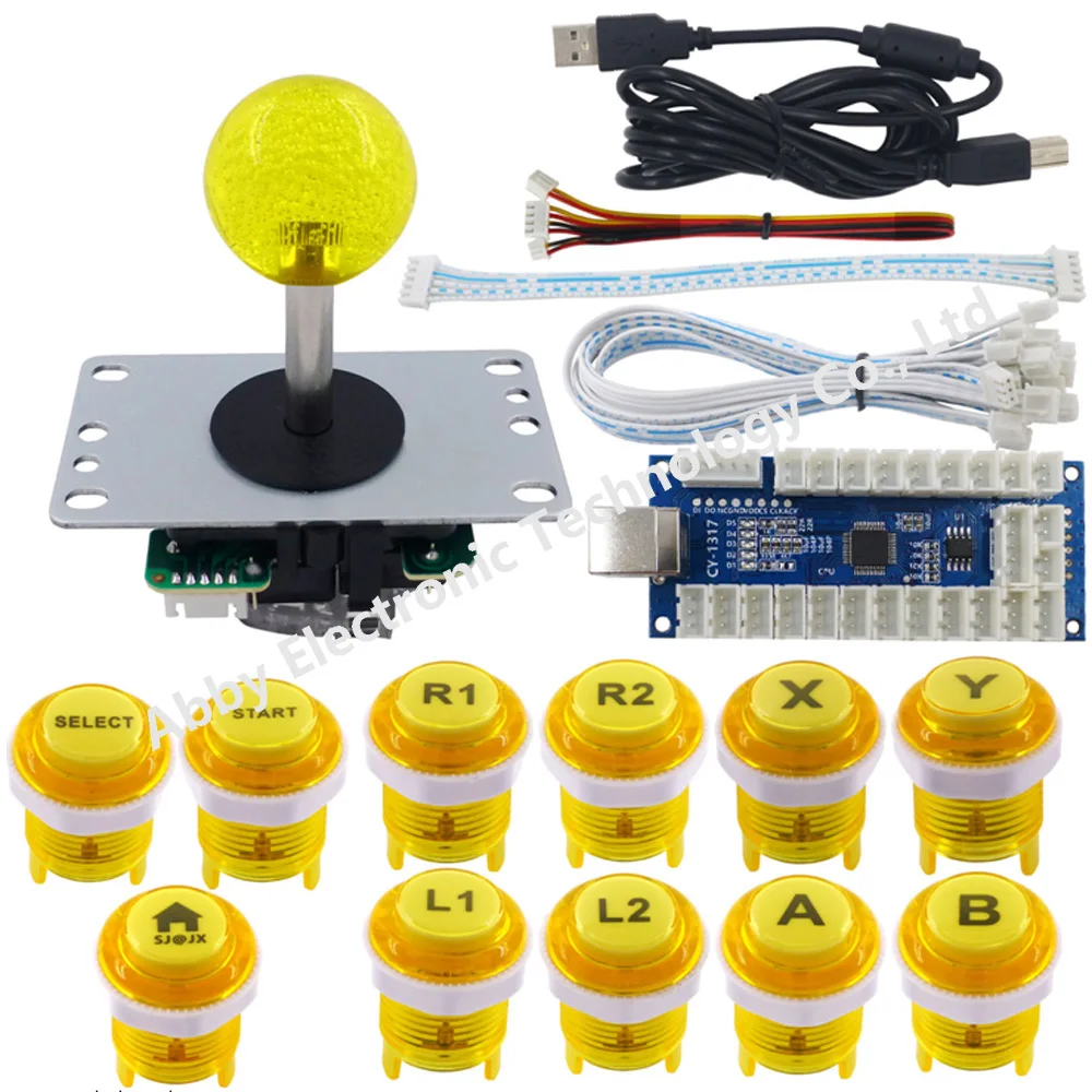 Аркадный LED DIY Набор для компьютера телевизора мобильного телефона планшета PS3