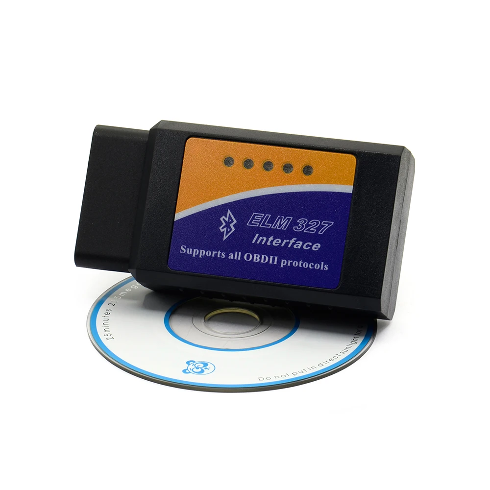 Мини OBD ii ELM327 Bluetooth последняя V2.1 OBD 2/OBD2 Беспроводной автомобильный диагностический сканер мульти-Язык работать на Android